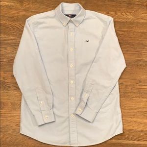 Vineyard Vines Solid Oxford Whale Shirt - Medium